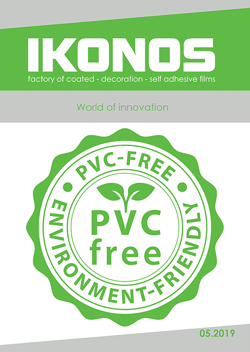 PVC-free printing media catalog cover 2019