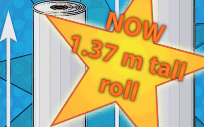 Profiflex LINO in 137 cm wide rolls now