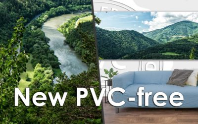 The new PVC-free printing film