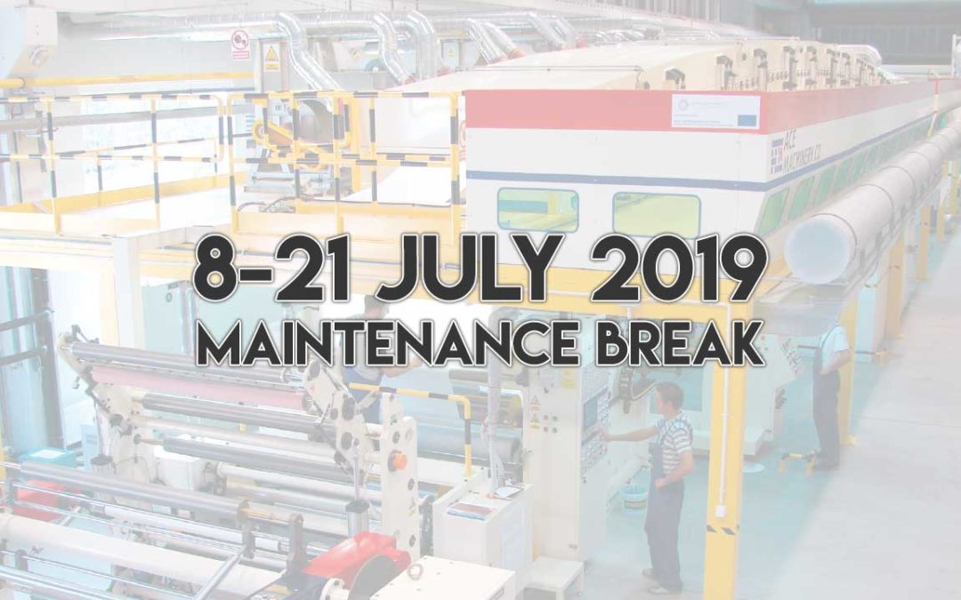 Maintenance break on July 2019