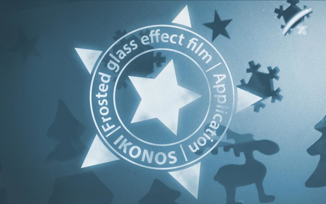 Frosted glass effect film – how to apply self-adhesives