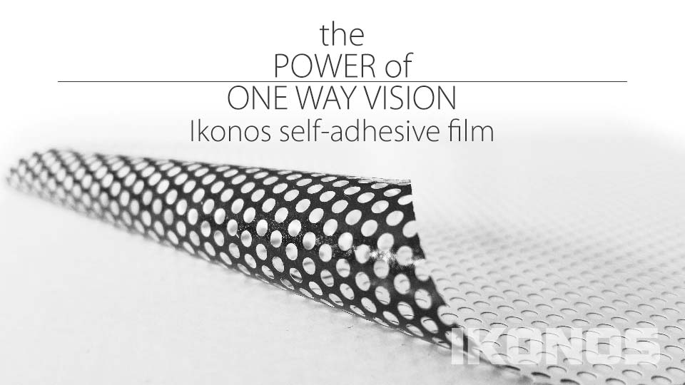 One Way Vision film – functional decoration and advertising in one