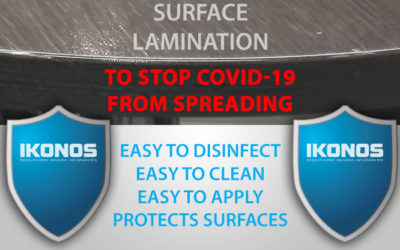 Surface lamination helps to avoid virus infection