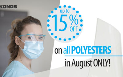 Summer discount – order in August – get up to 15% off on all polyester media