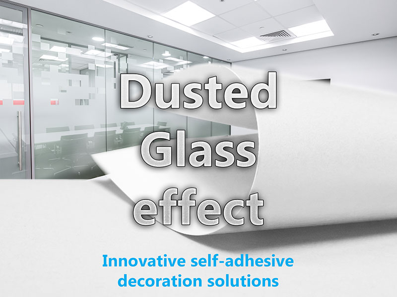 The effect of dusted glass foil - a good choice for decoration and print cover image