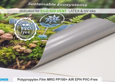Ikonos Polypropylene film MRG PP100 AIR+ EPH PVC-Free